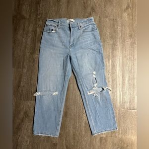 Abercrombie Curve Love Ankle Straight